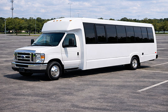 25-passenger minibus rental Johnstown TX